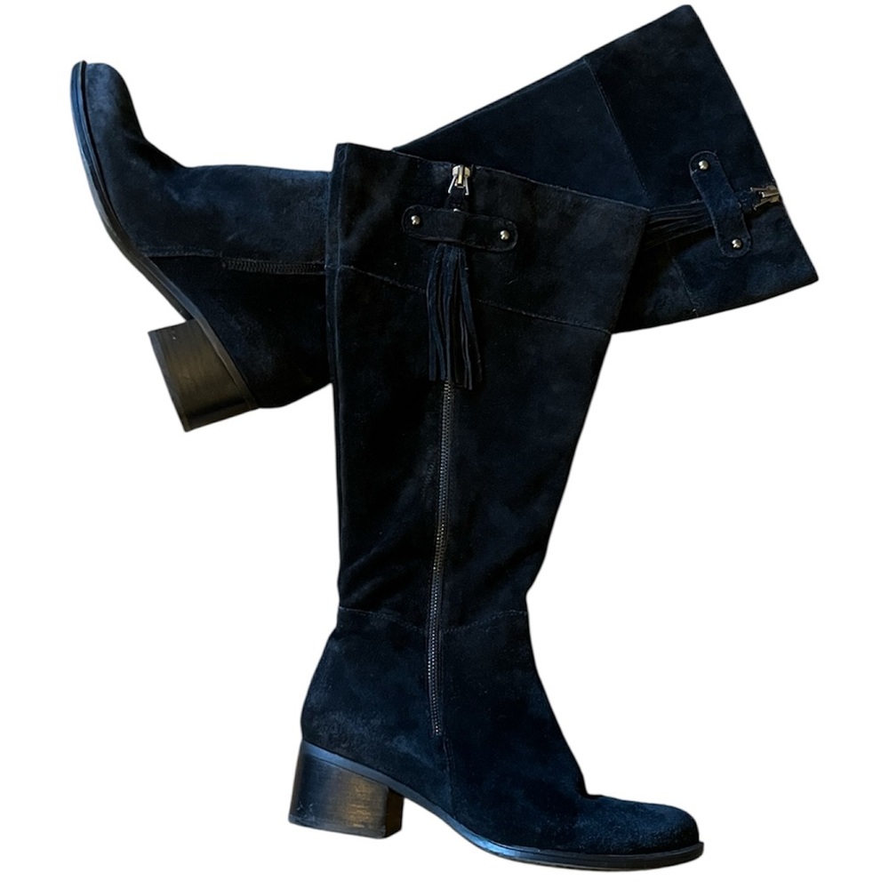 Naturalizer Black Heeled Boots